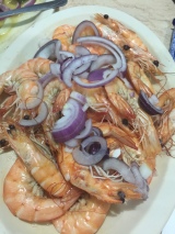 Sweet headed shrimp (boiled)